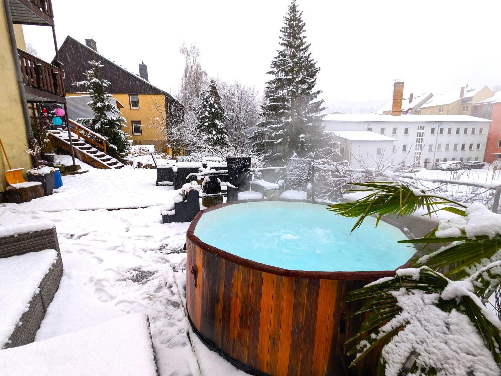 Ut - Urlaubsmagie - Urlaubstraum Mit Whirlpool, Pool & Sauna 赛博尼茨 外观 照片