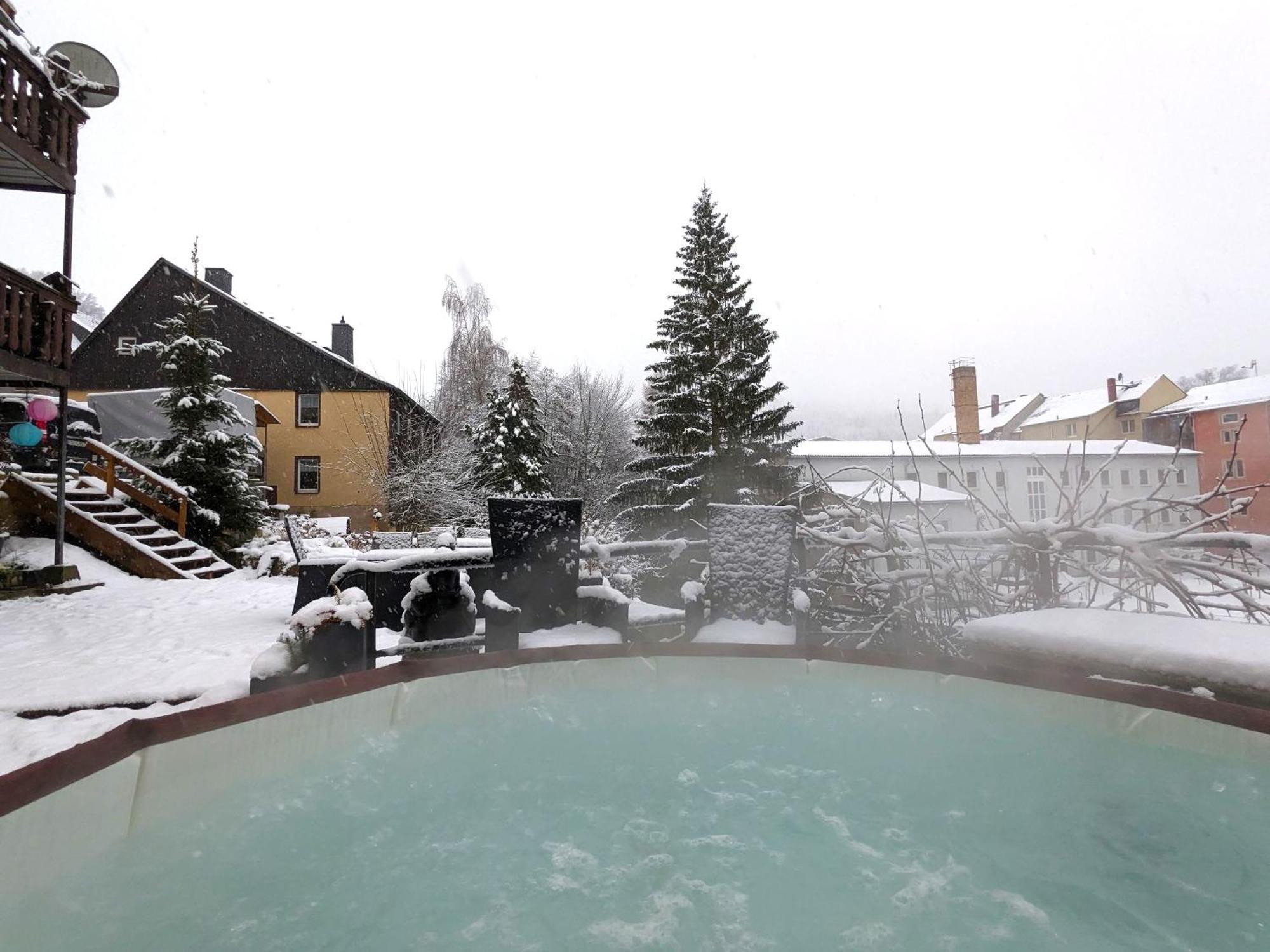 Ut - Urlaubsmagie - Urlaubstraum Mit Whirlpool, Pool & Sauna 赛博尼茨 外观 照片